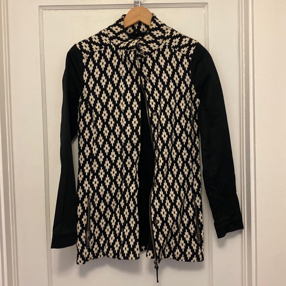 Lucky brand printed jacket. Size xs